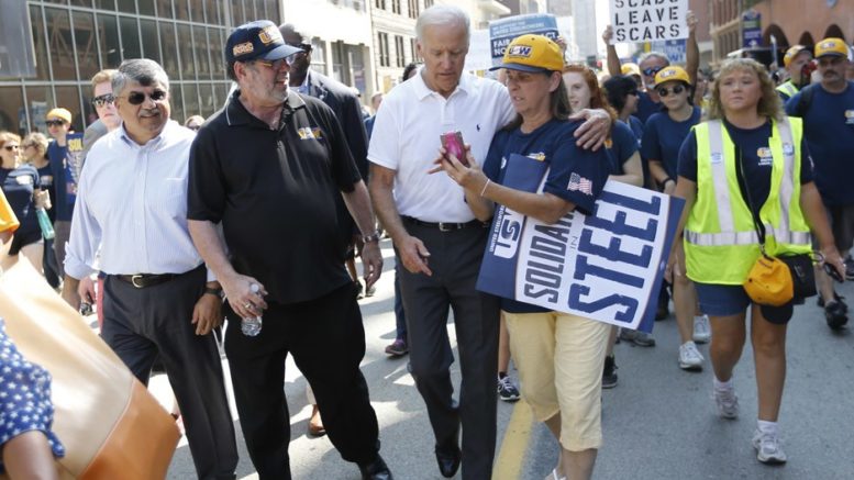 Presidente norte americano Joe Biden defende atuação sindical